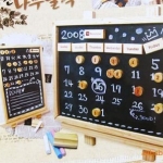 磁性日曆留言版黑板-送黑板 創意文具 #NI010054