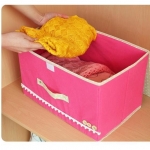 日式收納箱 內衣雜物收納盒 宿舍收納 兩件式 #NH010012